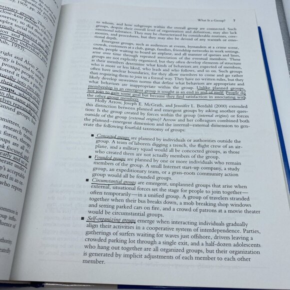 Group Dynamics by Forsyth, Donelson Forth Edition Used Textbook - Picture 13 of 16